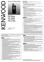 Kenwood TK-2000 Manual De Instrucciones