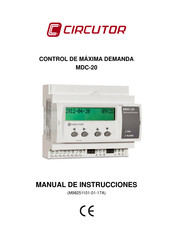 Circutor MDC-20 Manual De Instrucciones