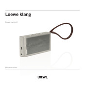 Loewe klang m1 Manual Del Usuario