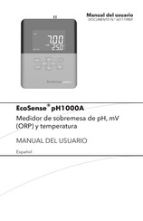 Ecosense pH1000A Manual Del Usuario