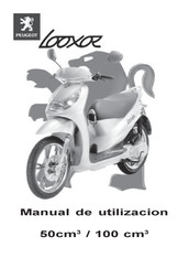 Peugeot Motorcycles Looxor 100 Manual De Utilización