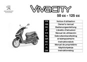 Peugeot Motorcycles Vivacity 125 Manual De Utilización