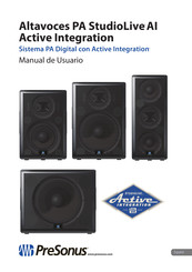 PRESONUS StudioLive SLS328AI Manual De Usuario