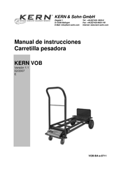 KERN VOB 150K100 Manual De Instrucciones