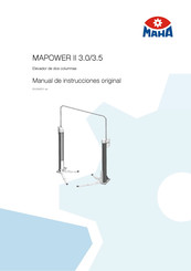 MAHA MAPOWER II 3.0 Manual De Instrucciones