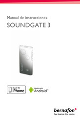 Bernafon SOUNDGATE 3 Manual De Instrucciones