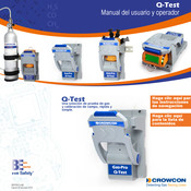 Crowcon Q-Test Gas-Pro Manual Del Usuario