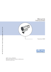 Burkert SE 56 Manual De Instrucciones