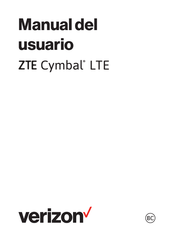 Verizon ZTE Cymbal Manual Del Usuario