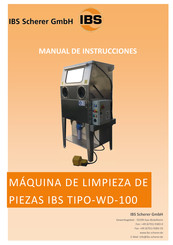 IBS Scherer WD-100 Manual De Instrucciones