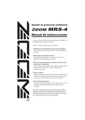 Zoom MRS-4 Manual De Instrucciones