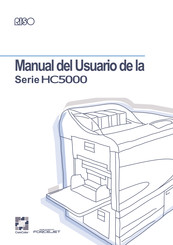 Riso HC5000 Serie Manual Del Usuario