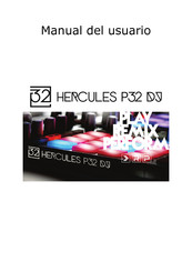 Hercules P32 DJ Manual Del Usuario