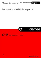 demeq QH5 Manual Del Usuario