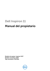 Dell Inspiron 11 Manual Del Propietário