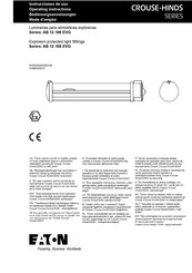 Eaton CROUSE-HINDS Serie Instrucciones De Uso