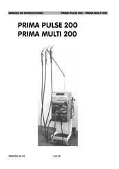 Prima MULTI 200 Manual De Instrucciones