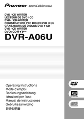 Pioneer DVR-A06U Manual De Instrucciones