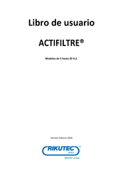 RIKUTEC ACTIFILTRE 6000-4000 Manual De Instrucciones