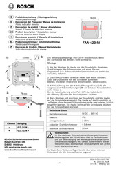 Bosch FAA-420-RI Manual De Instalación