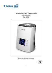 Clean Air Optima CA-606 Manual De Instrucciones