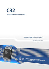 RADWAG C32.3.F1.M Manual De Usuario