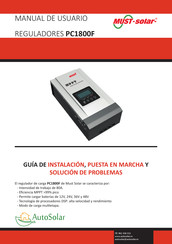 must-solar PC1800F Manual De Usuario