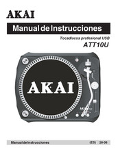 Akai ATT10U Manual De Instrucciones