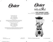 Oster WHIRLWIND Serie Manual De Instrucciones