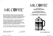 Mr Coffee BVMC-FPK Serie Manual Del Usuario