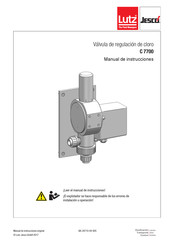 Lutz-Jesco C 7700 Manual De Instrucciones