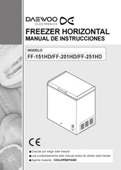 DAEWOO ELECTRONICS FF-251HD Manual De Instrucciones