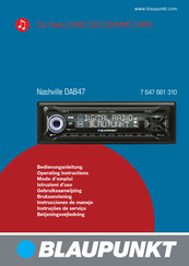 Blaupunkt Nashville DAB47 Instrucciones De Manejo