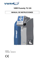 VWR Puranity TU 3 Manual De Instrucciones