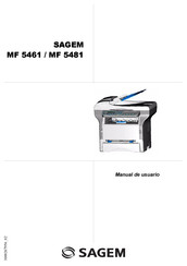 Sagem MF 5481 Manual De Usuario