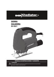 Gladiator SK 455/1 Manual De Instrucciones Y Garantía