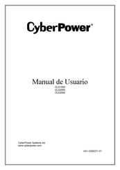 CyberPower OLS2000 Manual De Usuario