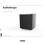 Loewe Audiodesign Subwoofer 300 Instrucciones De Manejo