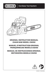 Oregon PowerNow CS250 Manual De Instrucciones