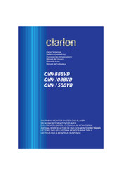 Clarion OHM1088VD Manual Del Usuario