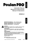 Poulan Pro BVM200 LE Manual De Instrucciones