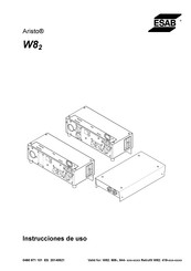 ESAB Aristo W82 Instrucciones De Uso