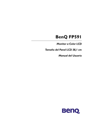 BenQ FP591 Manual Del Usuario