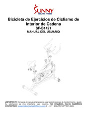 Sunny Health & Fitness SF-B1421 Manual Del Usuario