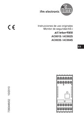 IFM Electronic AS-Interface AC002S Instrucciones De Uso