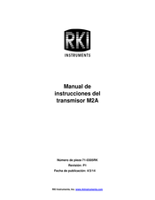 RKI Instruments M2A Manual De Instrucciones