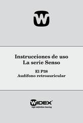 Widex SensoP38 Instrucciones De Uso