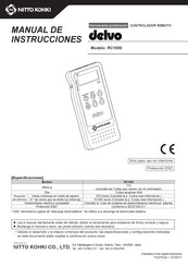 delvo RC1000 Manual De Instrucciones