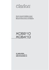 Clarion XC6210 Manual De Instrucciones Y De Instalación