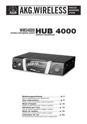 AKG HUB 4000 Manual De Instrucciones